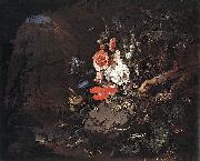 Abraham Mignon Nature as a Symbol of Vanitas France oil painting artist